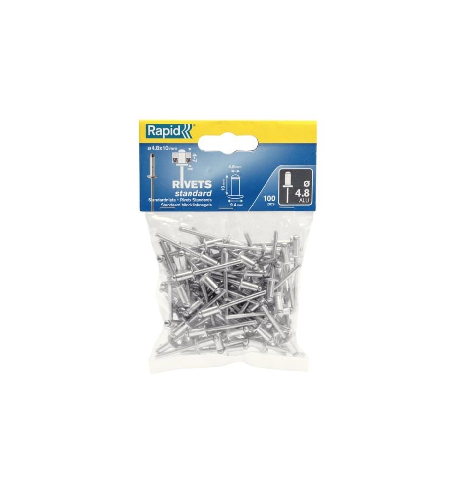 Rapid - Rivets aveugles Standard Ø 4.8 x 10 mm