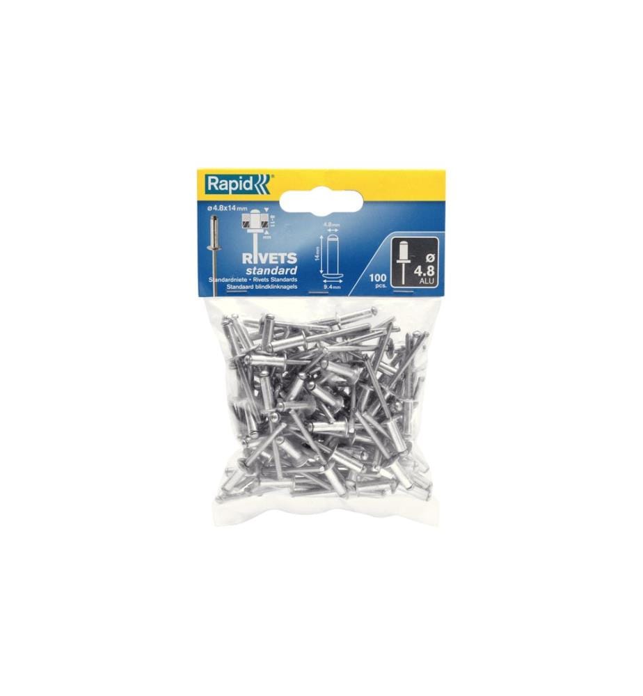 Rapid - Rivets aveugles Standard Ø 4.8 x 14 mm
