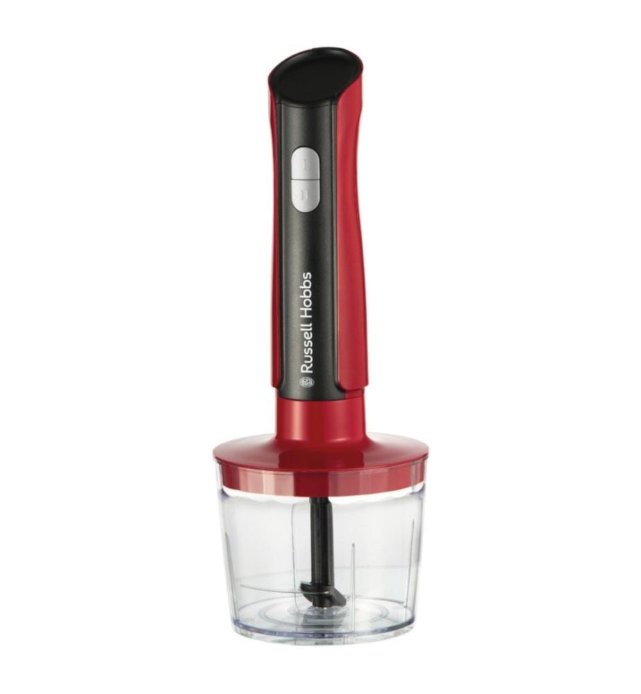Mixeur Plongeant 3 en 1 Desire - Rouge et Transparent