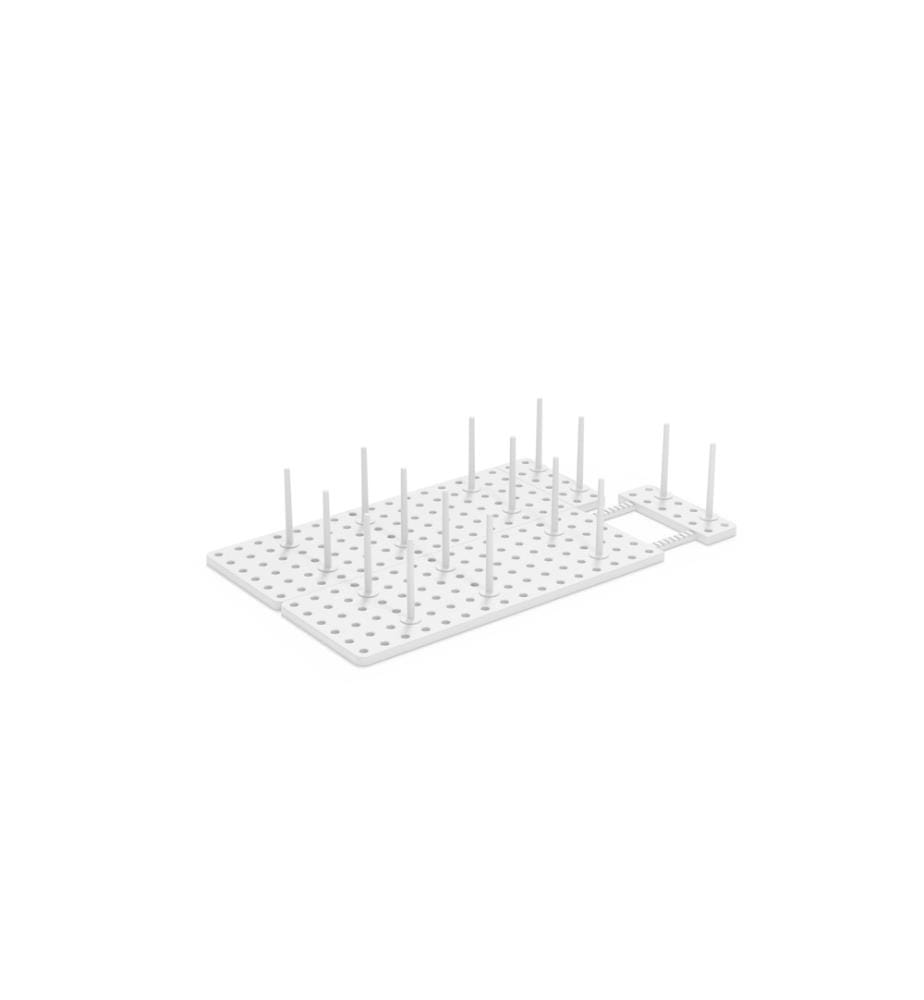UMBRA - Égouttoir Peggy Lot de 2, Blanc