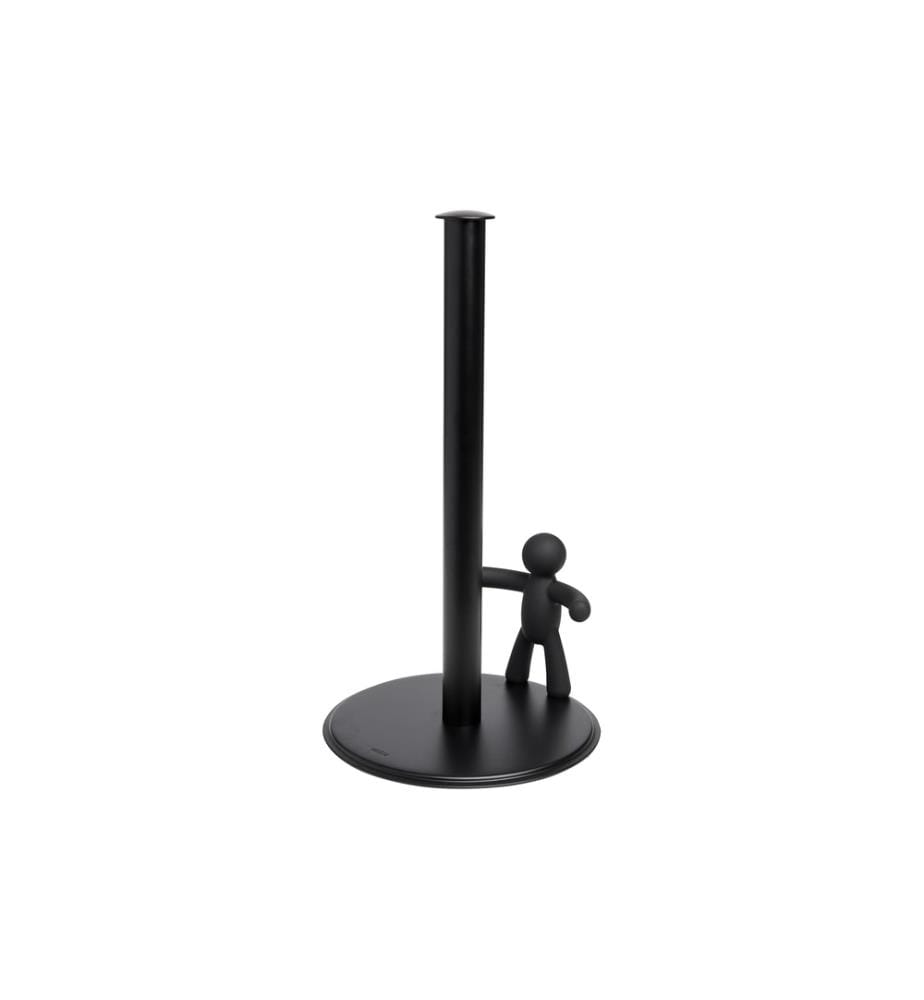 UMBRA - Porte-rouleau essuie-tout Buddy Noir