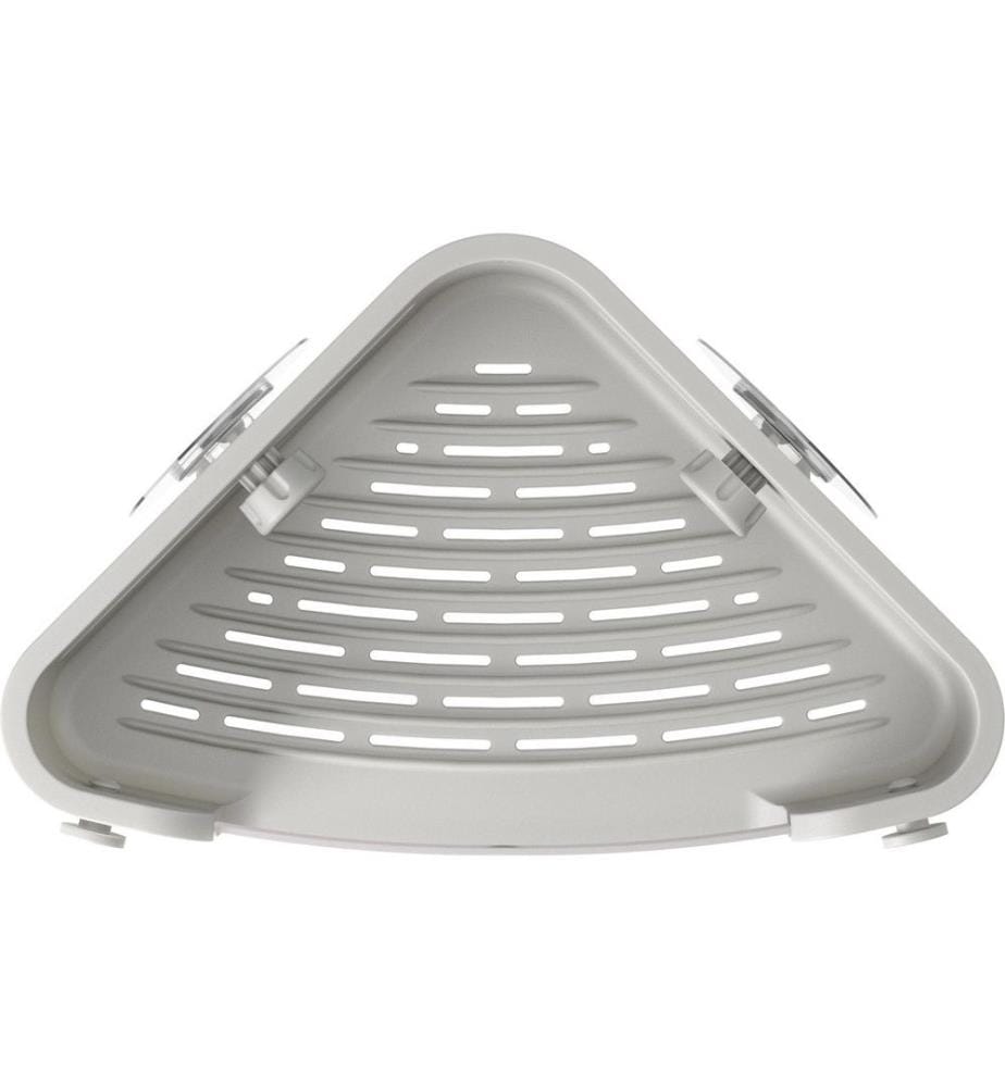 UMBRA - Supports pour ustensiles de salle de bains Flex Adhesive pour les coins Gris
