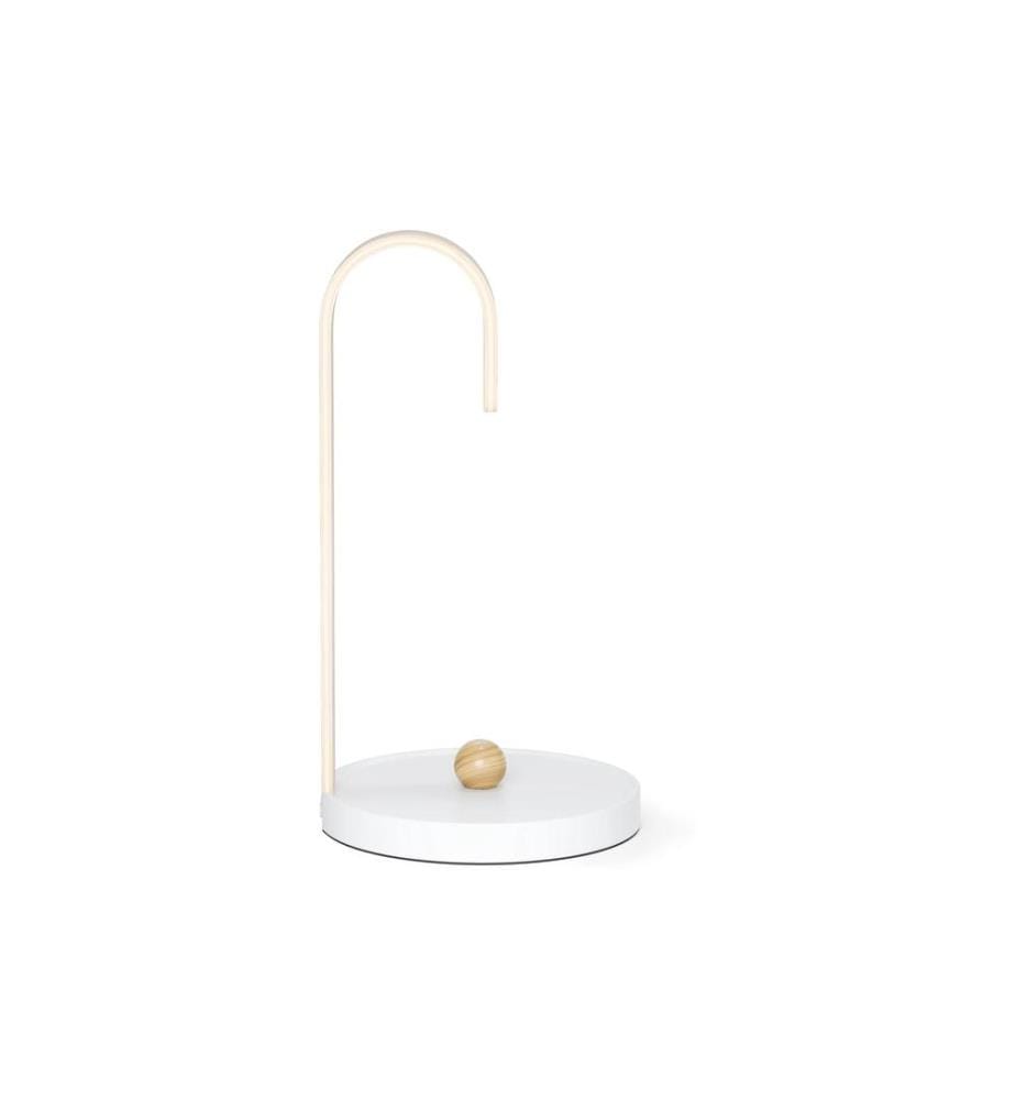 UMBRA - Porte-rouleau essuie-tout Bellwood Nature/Blanc