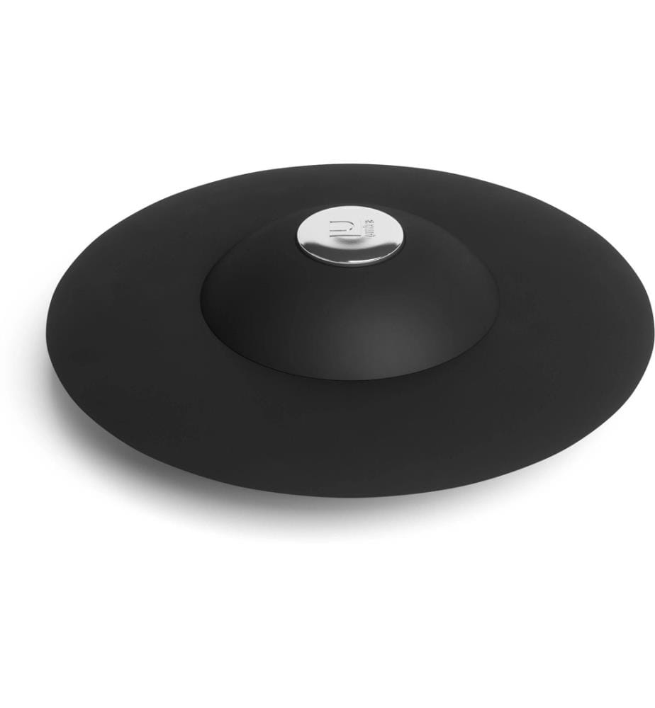 UMBRA - Bouchon de lavabo Flex avec tamis à cheveux, silicone, noir