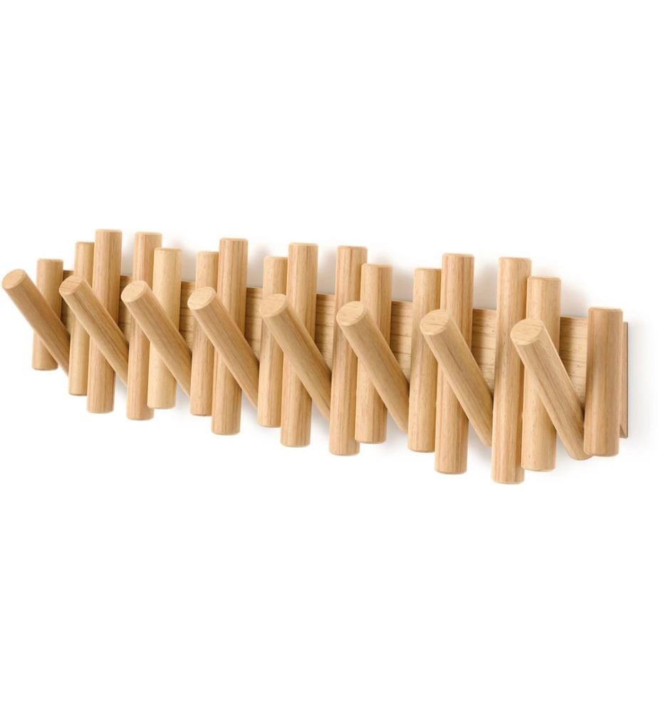 Umbra Picket Coat Rack 61 cm x 17 cm, Brown