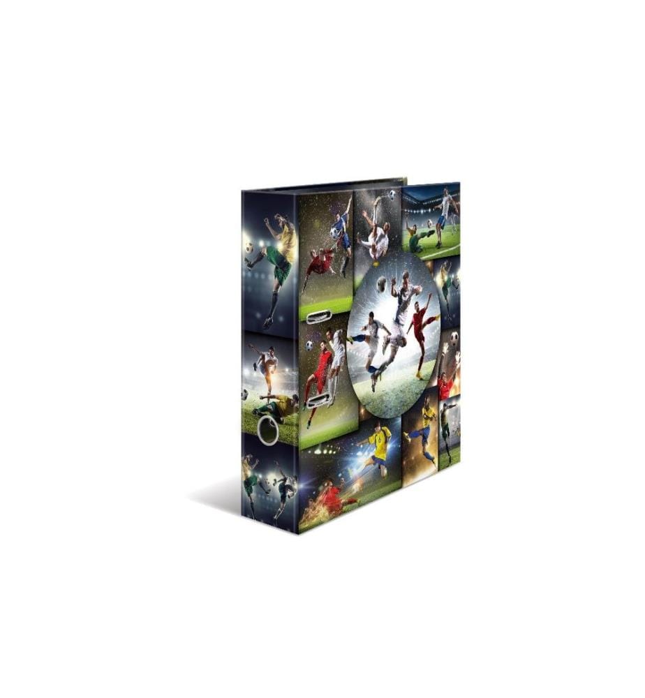 HERMA - Dossier Fussball 7 cm, Mehrfarbig