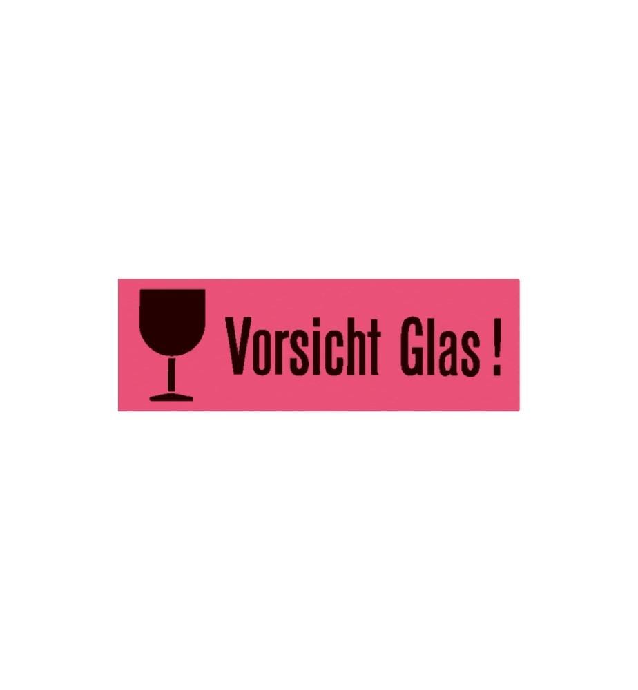 HERMA - Étiquettes de texte 39 x 118 mm Vorsicht Glas, 1000 Stück