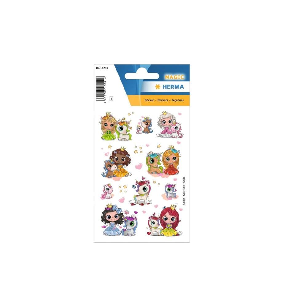 HERMA - Stickers Autocollant à motif Princesse magique 10 Pièce/s Multicolore