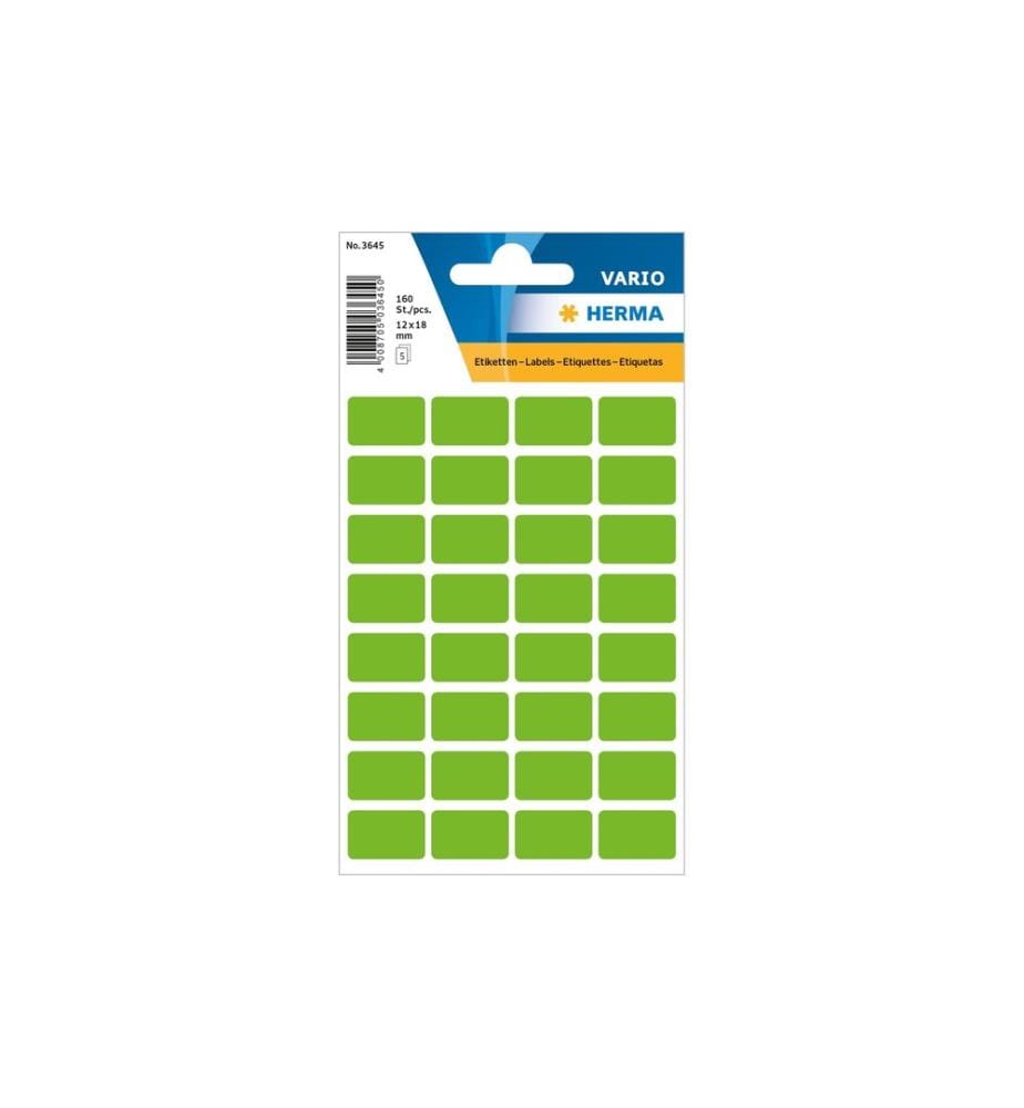 HERMA - Stickers Étiquettes multi-usage Vario 12 x 18 mm, 5 feuille