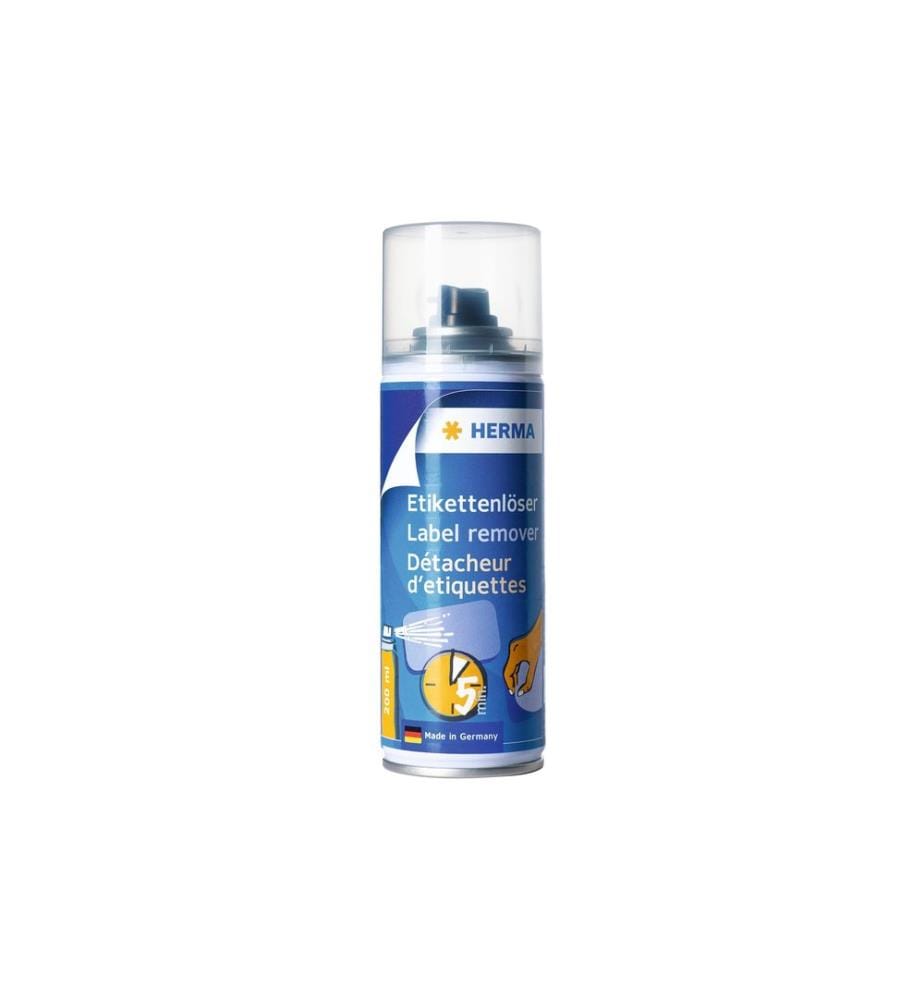 HERMA - Solvant pour étiquettes Bombe aérosol 200 ml
