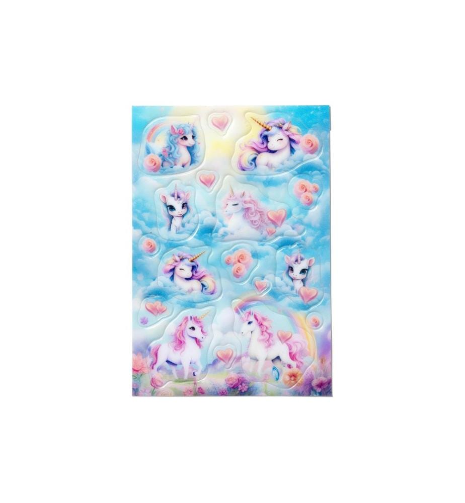 HERMA - Stickers Autocollant à motif Happy Unicorns 17 Pièce/s