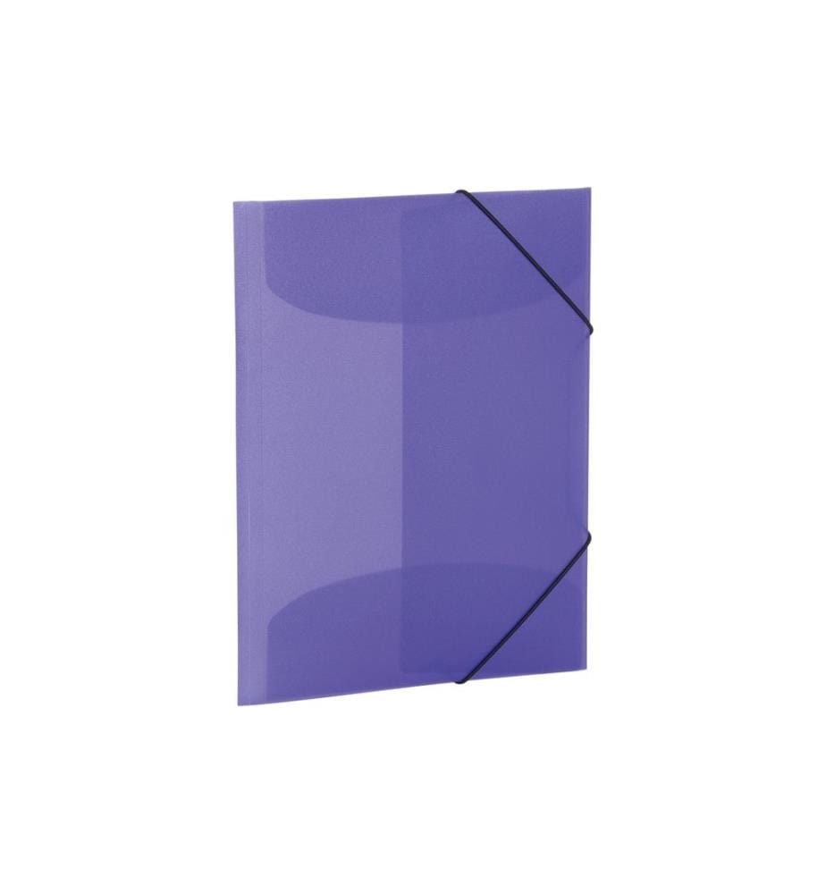 HERMA - Chemise à rabats A4 PP translucide Violet