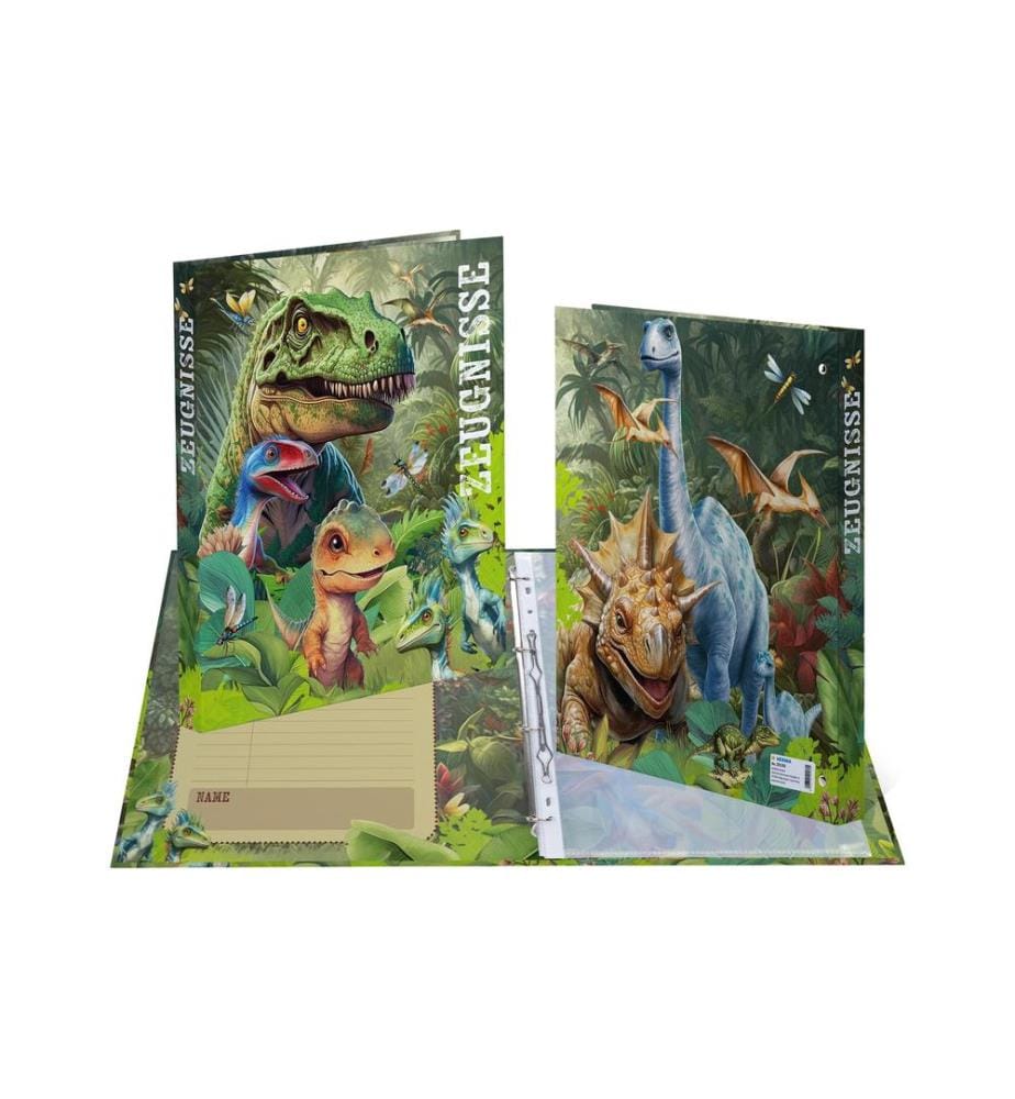 HERMA - Classeur à anneaux Témoignage A4 Dino 1 pièce
