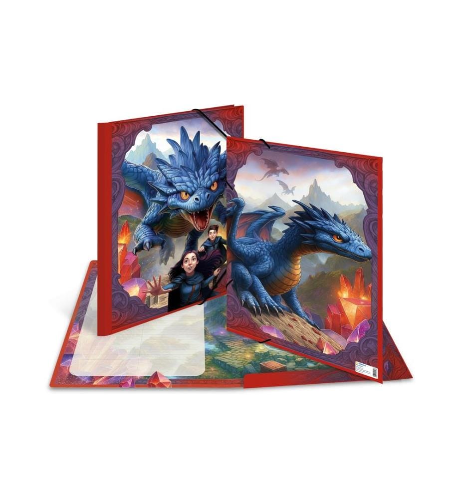 HERMA - Dossier de dessin A3 Dragon Bleu