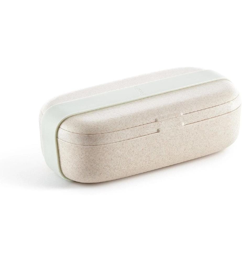 Lékué - Boîte casse-croûte To Go Bio, 0.5 litre, Beige