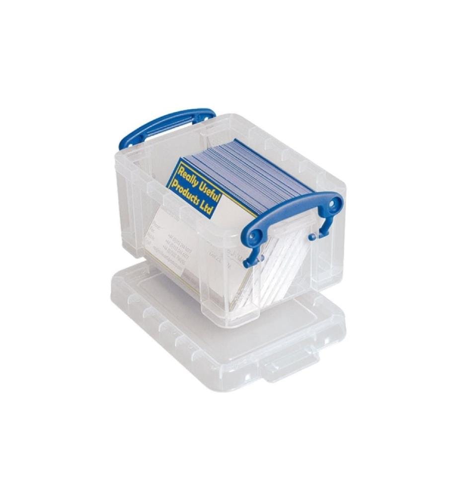 REALLY USEFUL BOX - Boîte de rangement 0,3 litre, Transparent