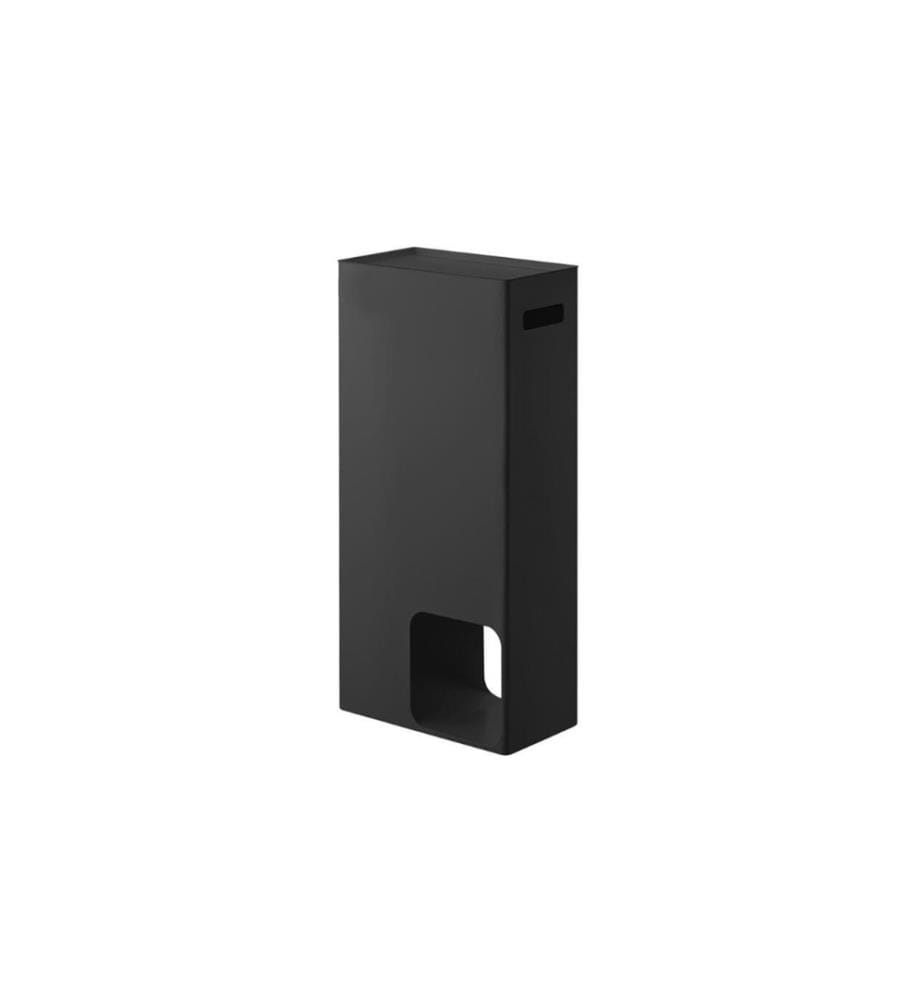 YAMAZAKI - Porte-rouleau pour papier toilette Tower 48 cm, Noir