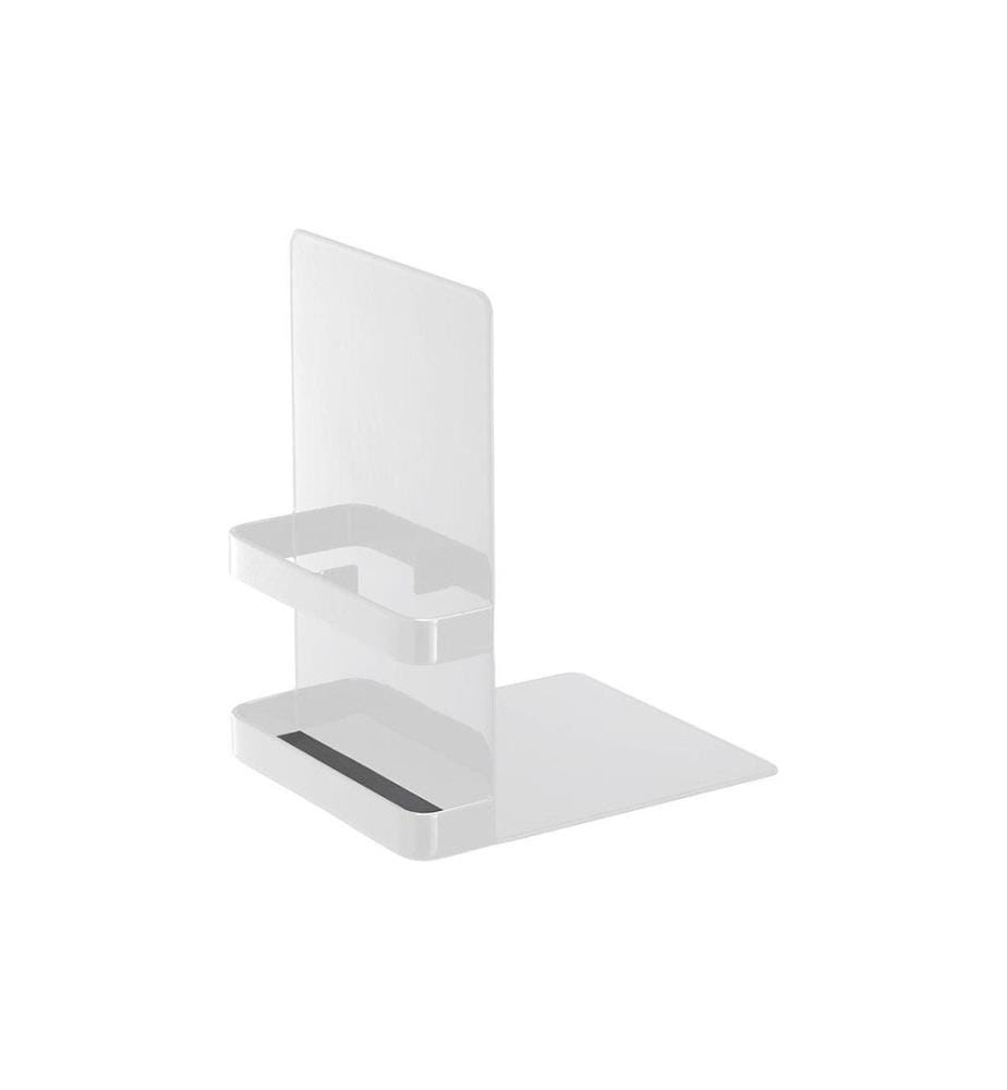 YAMAZAKI - Kits de serre-livres Tower Blanc, 2 pièces