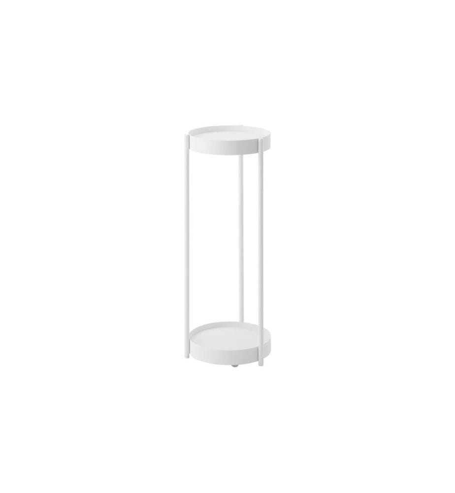 YAMAZAKI - Supports pour plantes Tour 25 x 26.5 x 70 cm Blanc