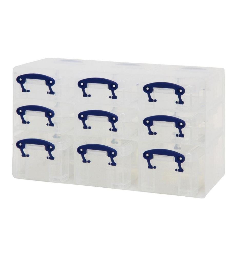 REALLY USEFUL BOX - Boîte à tiroirs 6 x 0,2 l, 3 x 0,3 l étendard