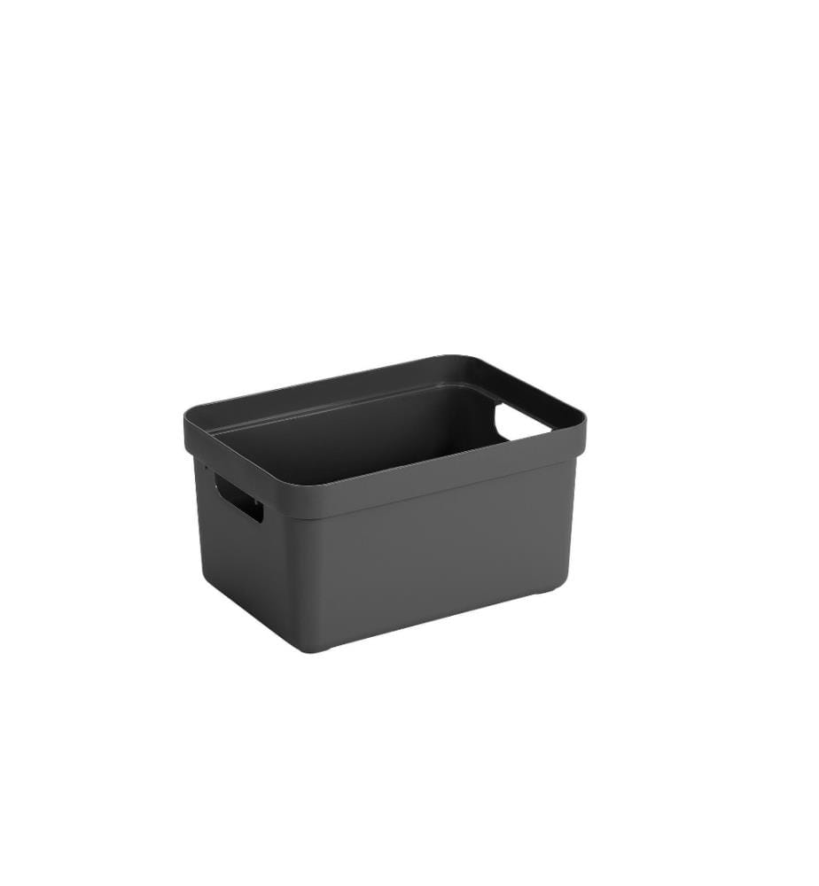 SIGMA HOME - Boîte de rangement 5 l Anthracite