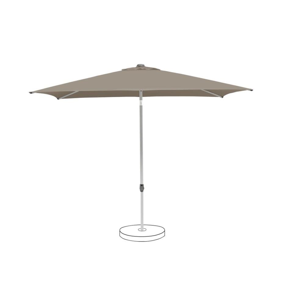 Suncomfort by Glatz - Parasol Pop Up 250 x 200 cm, taupe clair