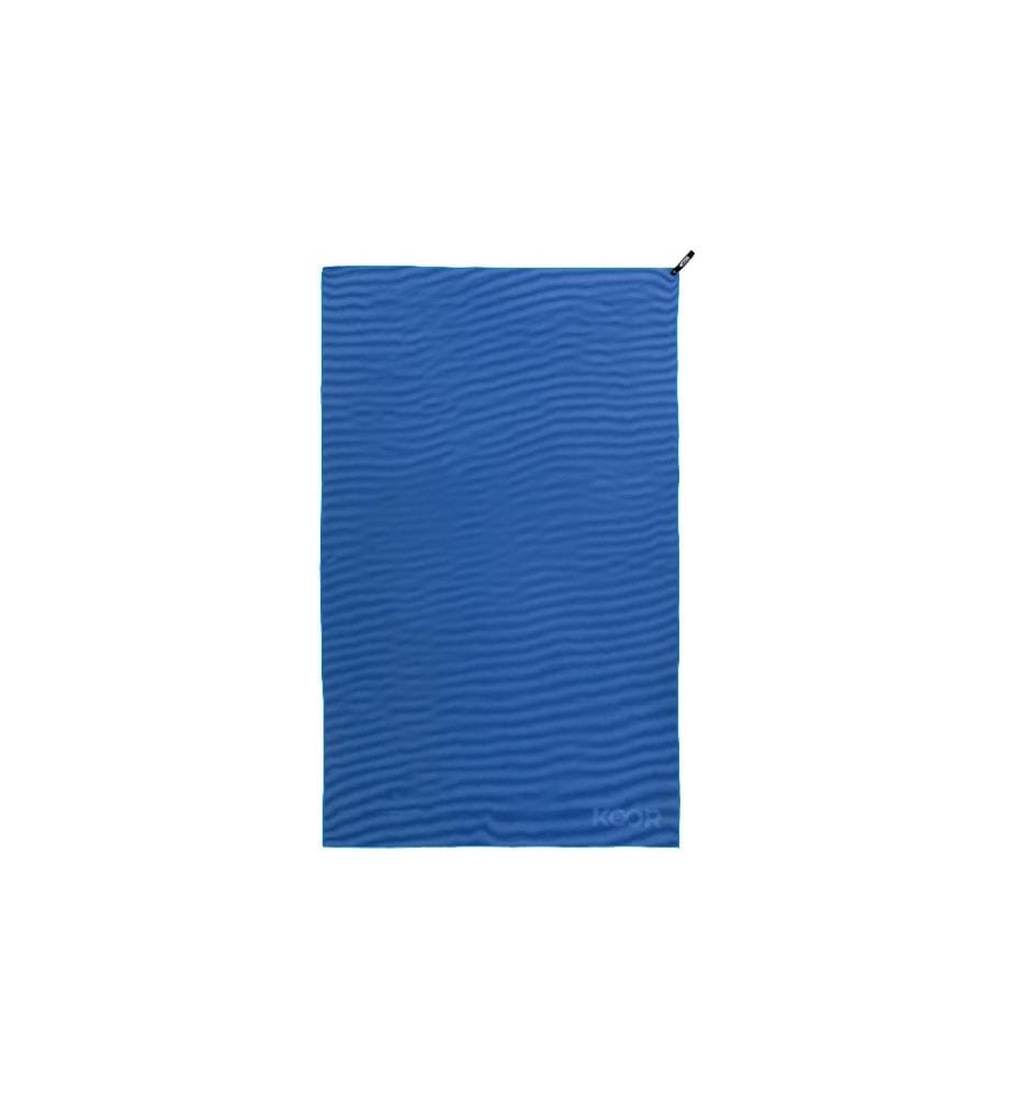 KOOR - Serviette de bain Silva Onda Blu XL 105 x 180 cm
