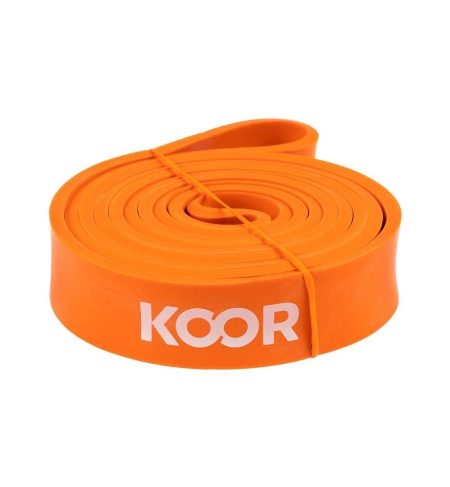 KOOR - Bande élastique de musculation fort, orange