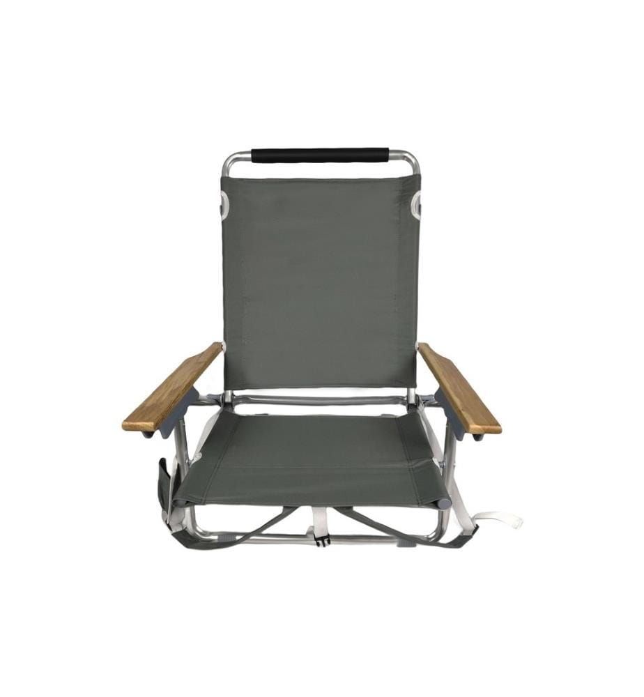KOOR - Chaise de plage Troopea, Gris foncé