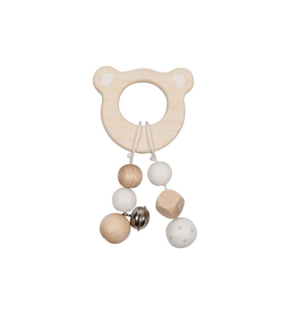 GOKI - Hochet silencieux Tête d'ours