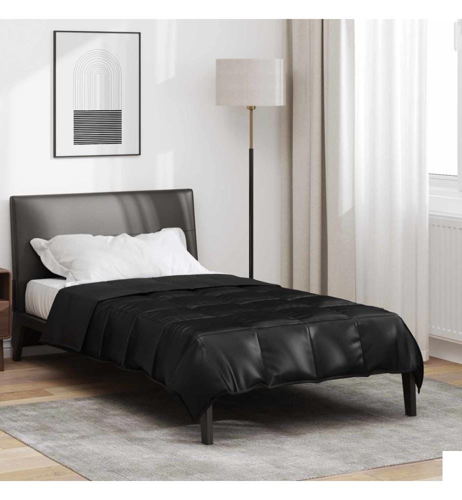 Duvet complet toute l'année Noir 220 x 140 cm