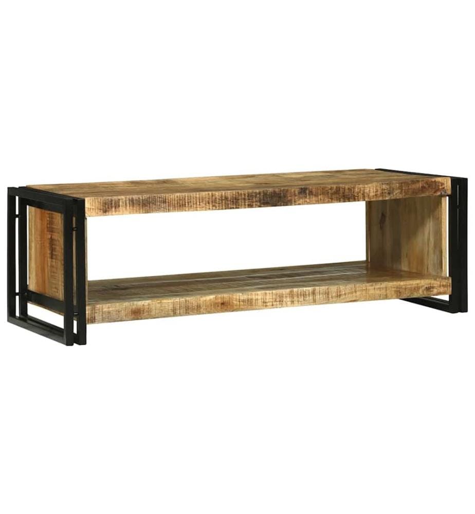 Table basse Marron 120 x 50 x 38 cm Bois de mangue massif