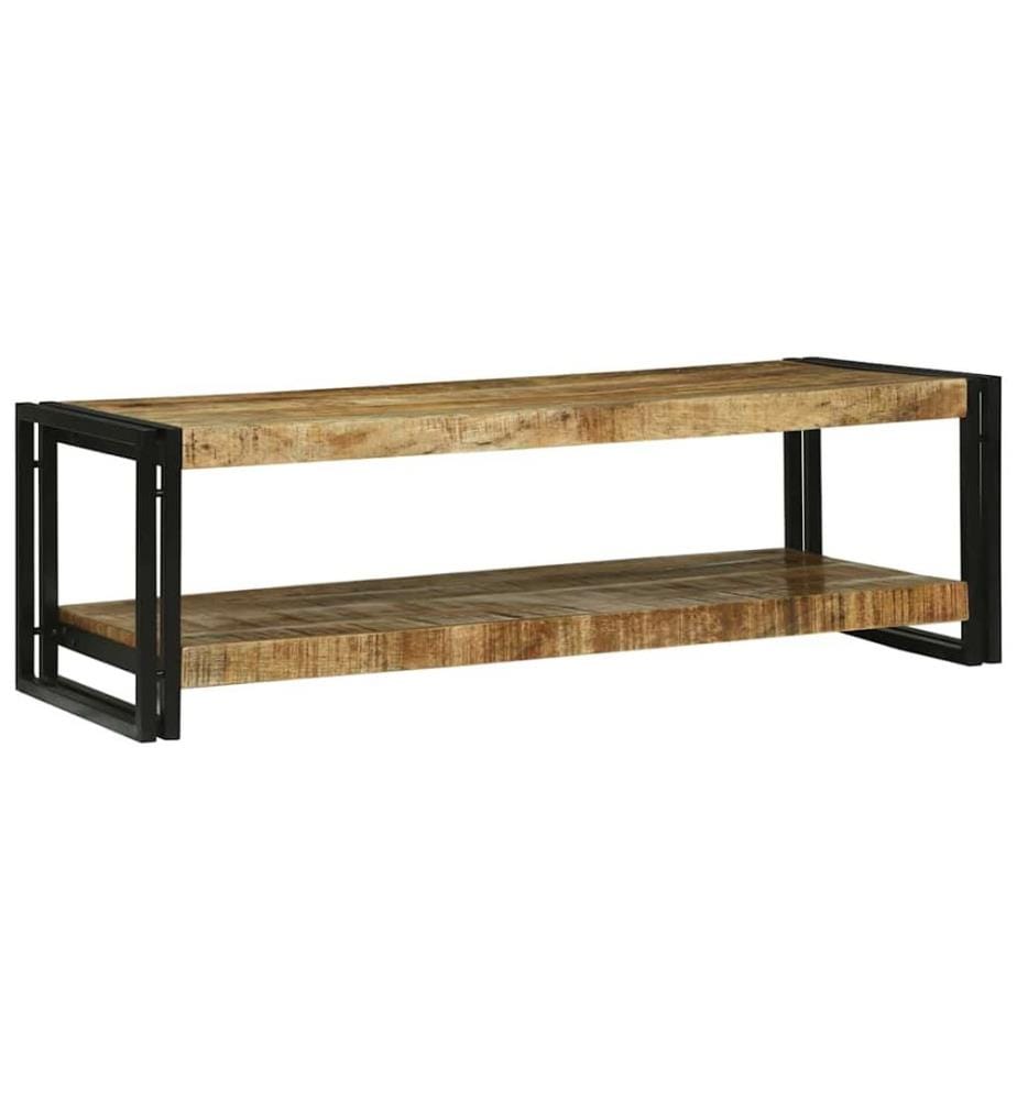 Table basse Marron 120 x 50 x 38 cm Bois de mangue massif