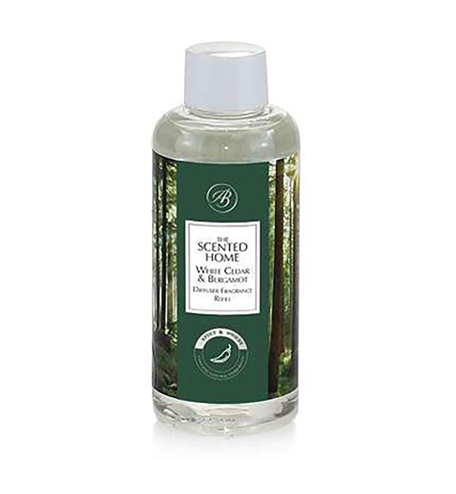 Parfum d'intérieur avec bâtonnets White Cedar & Bergamot Refill 150ml