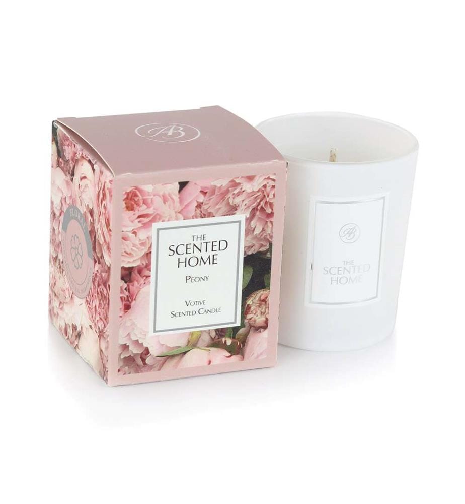 Pivoine Bougie Parfumée 70g emballage noble Ashleigh Burwood