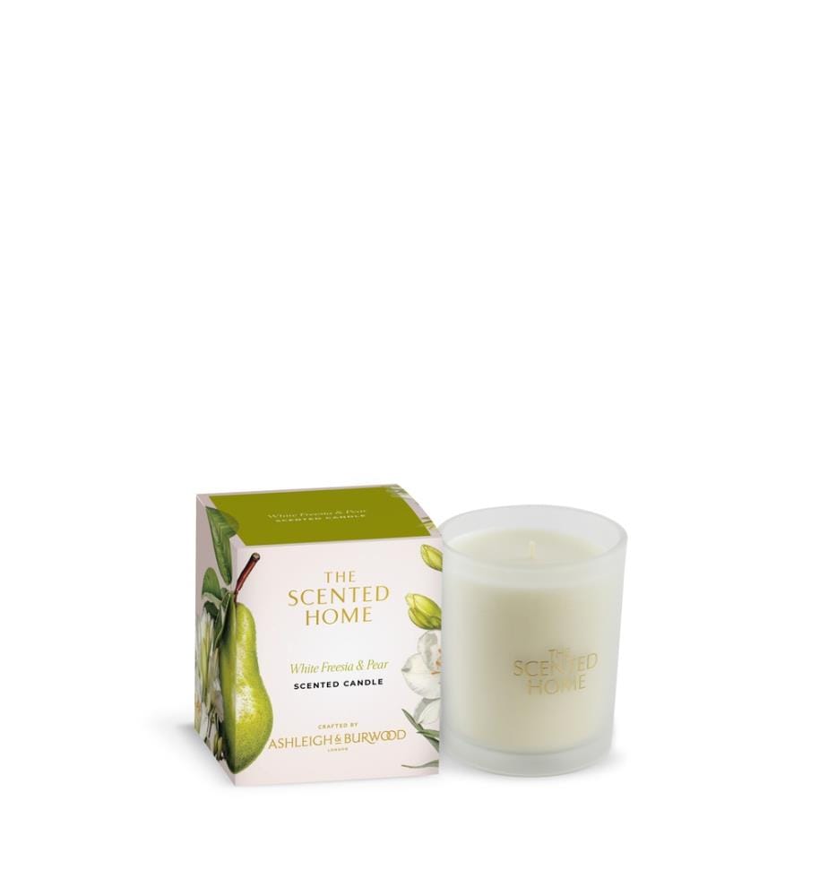 Bougie Parfumée Freesia Blanche Et Poire - 170 G