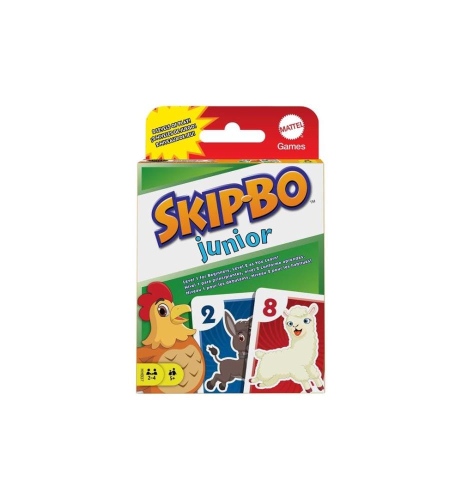 Mattel Spiele - Jeux de cartes Skip-Bo Junior