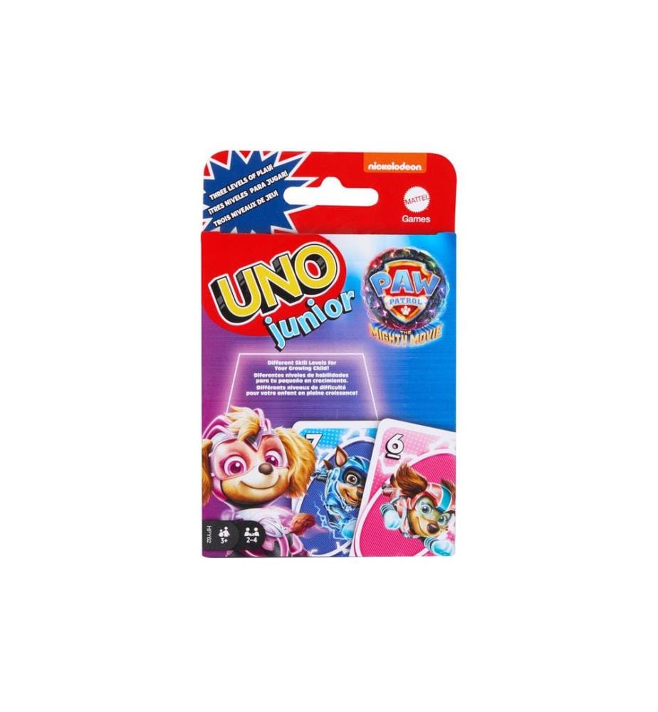 Mattel Spiele - Jeux de cartes UNO Junior La pat patrouille 2