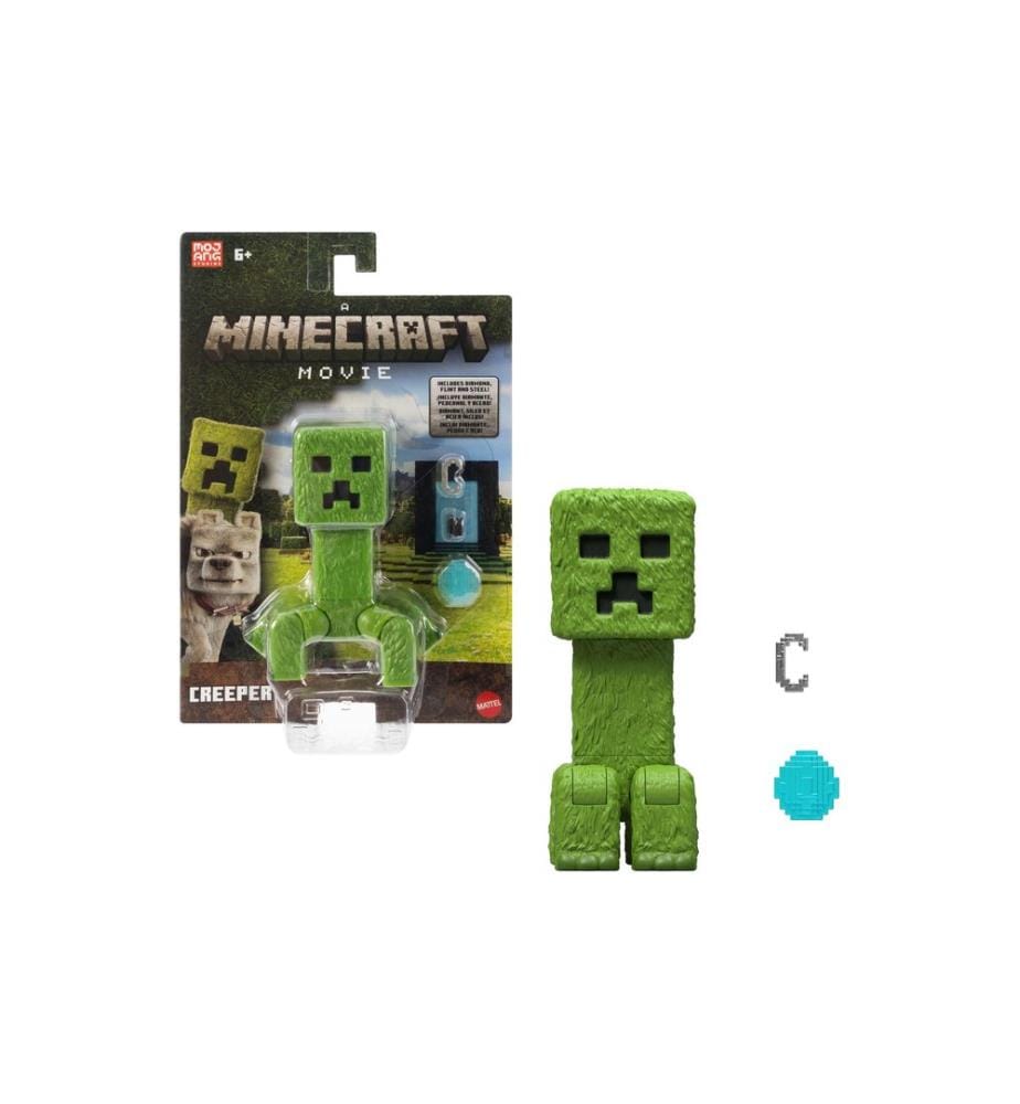 Mattel - Figurine et accessoires Minecraft Creeper 10 cm