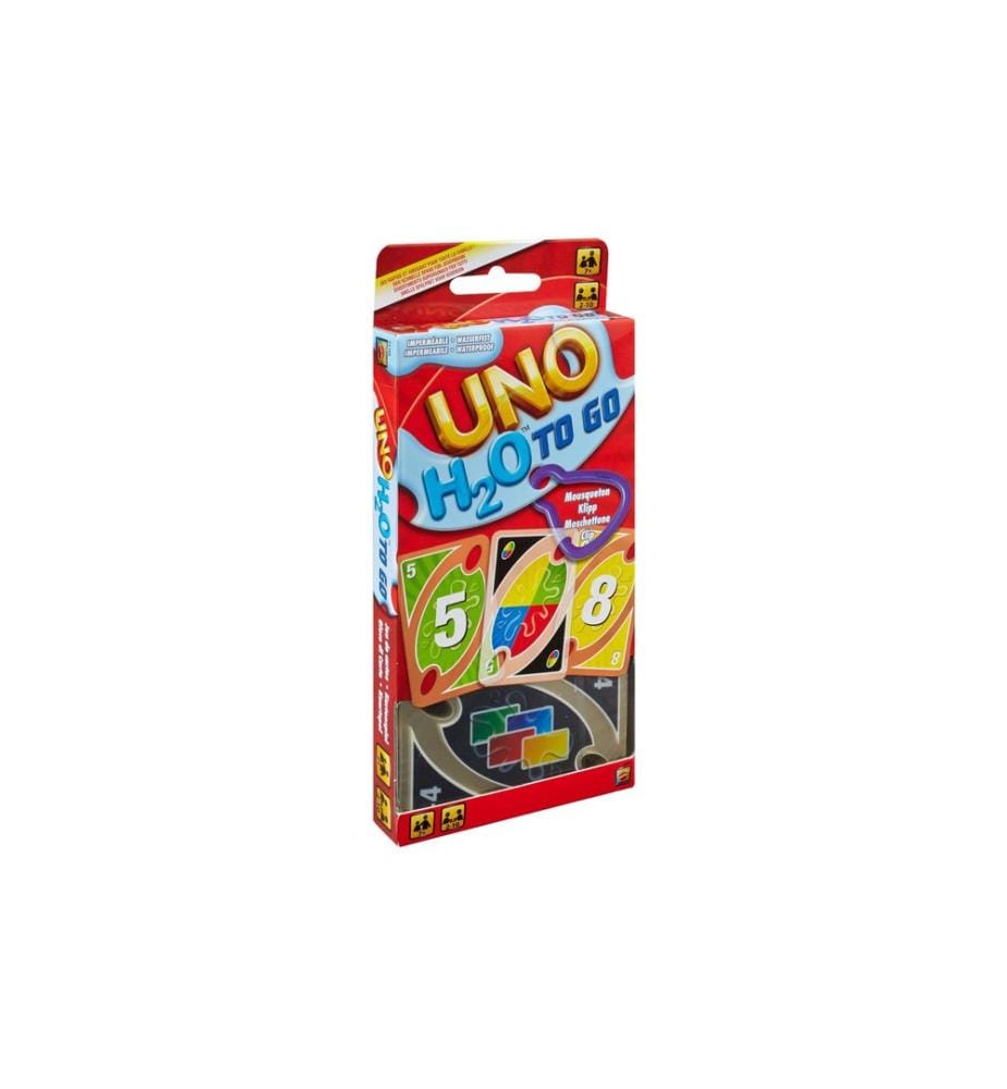 Mattel Spiele - Jeux de cartes UNO H2O To Go
