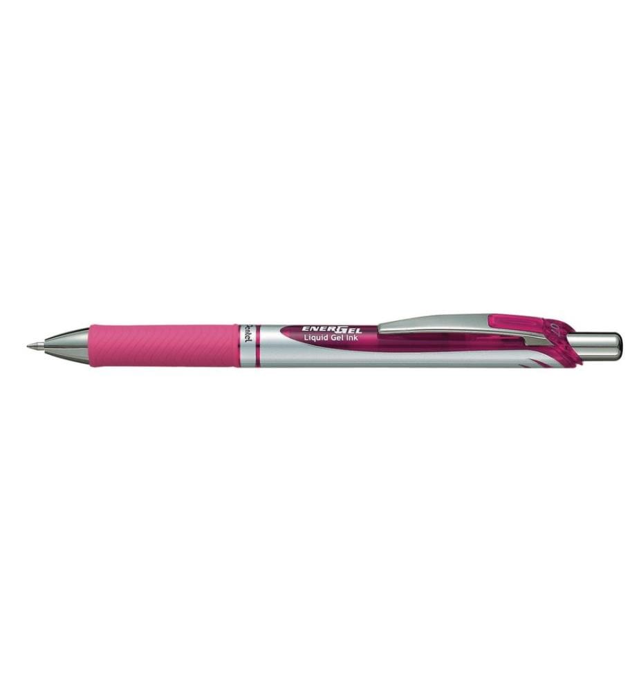 PENTEL - Stylo à encre gel EnerGel 0.7 mm, Rose
