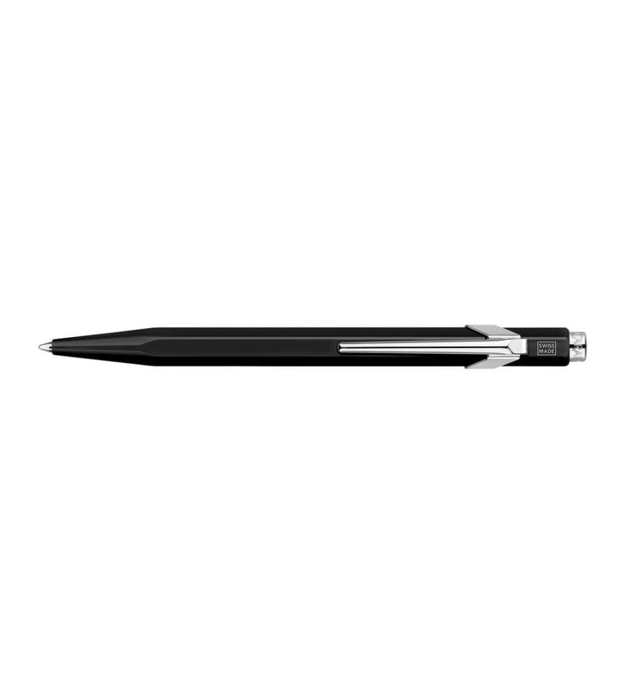 CARAN D'ACHE - Stylo bille 849 Ligne classique moyen (M), Noir