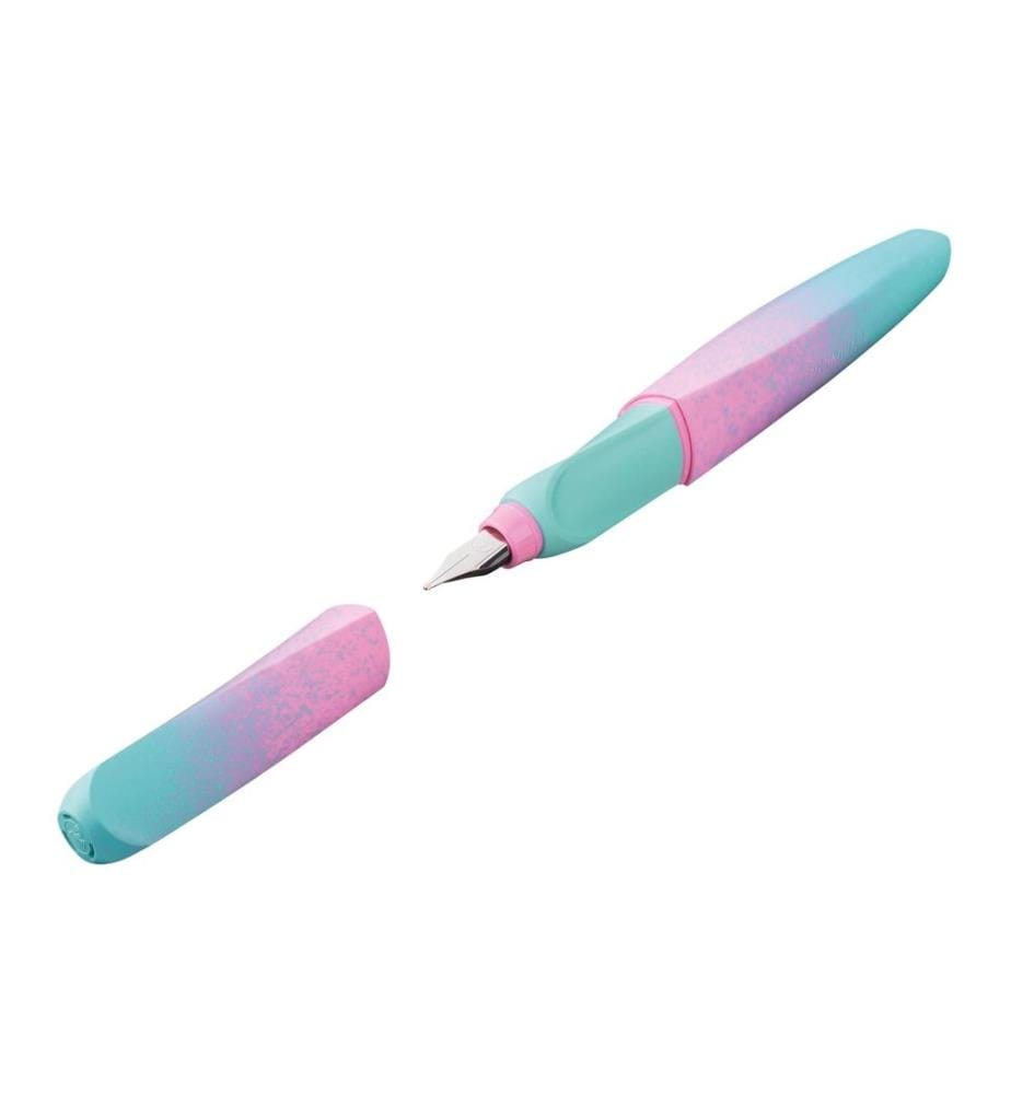 PELIKAN - Stylo plume Twist M menthe/rose