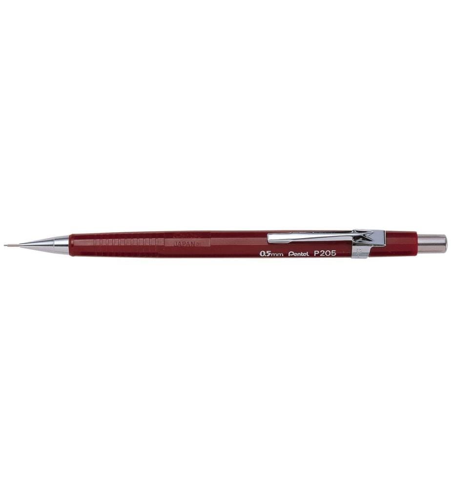 PENTEL - Porte-mines Sharp 0.5 mm, Rouge