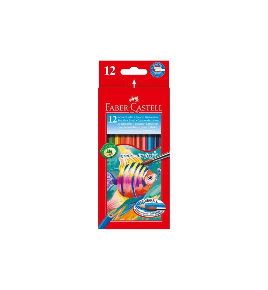 Faber-Castell Crayons de couleur Classic 12 pièces