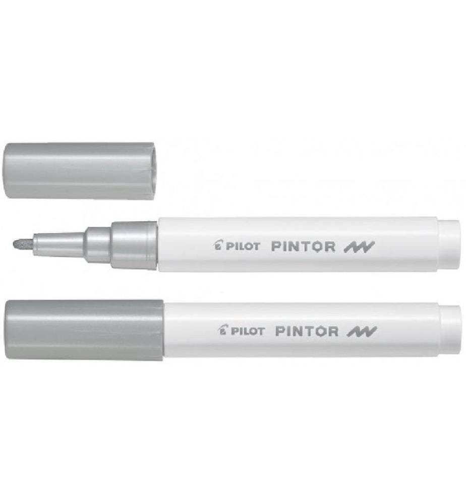 PILOT - Marqueur indélébile Pintor Fein Argent métallique
