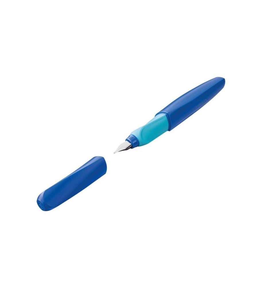 PELIKAN - Stylo plume Twist Medium (M), bleu