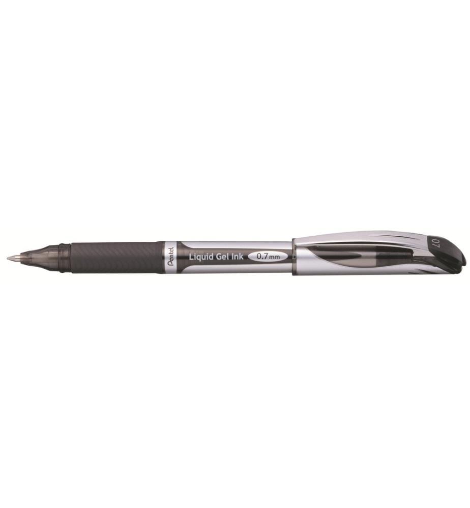 PENTEL - Stylo à encre gel EnerGel 0.7 mm Noir, 1 pièce
