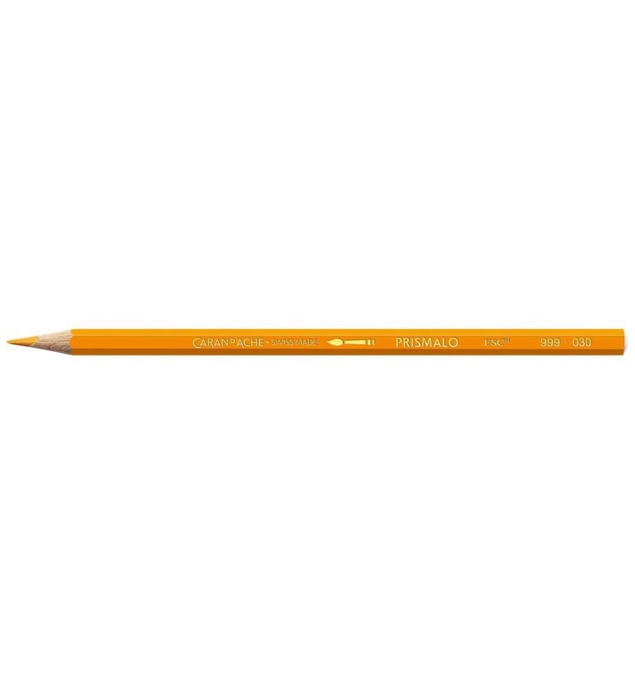 CARAN D'ACHE - Crayons de couleur Prismalo 3 mm, 1 pièce, Orange