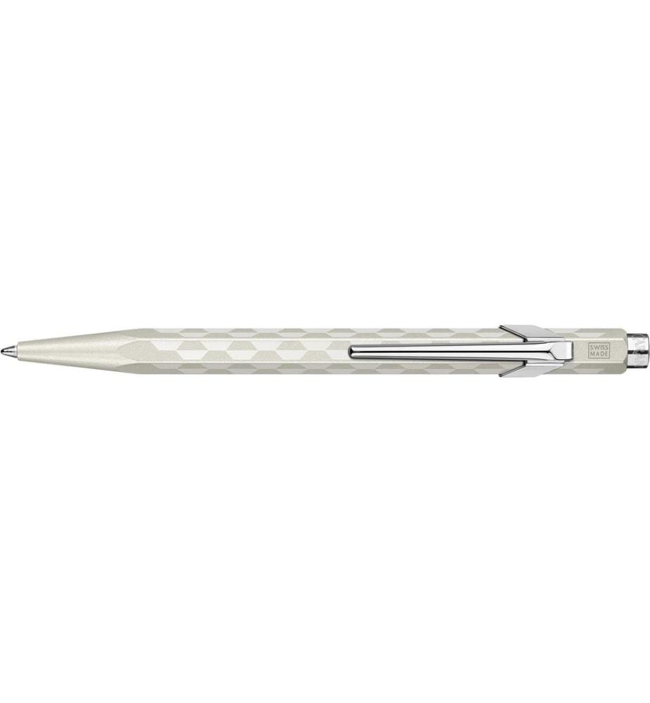 CARAN D'ACHE - Stylo bille 849 AlpineFrost moyen (M), Blanc